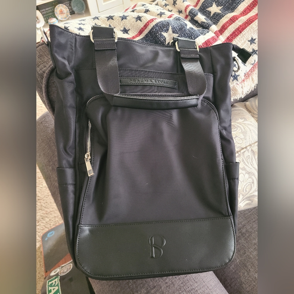 Convertible Pragma Style Tote/Backpack